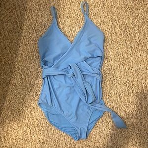 Aerie Wrap One Piece Swimsuit